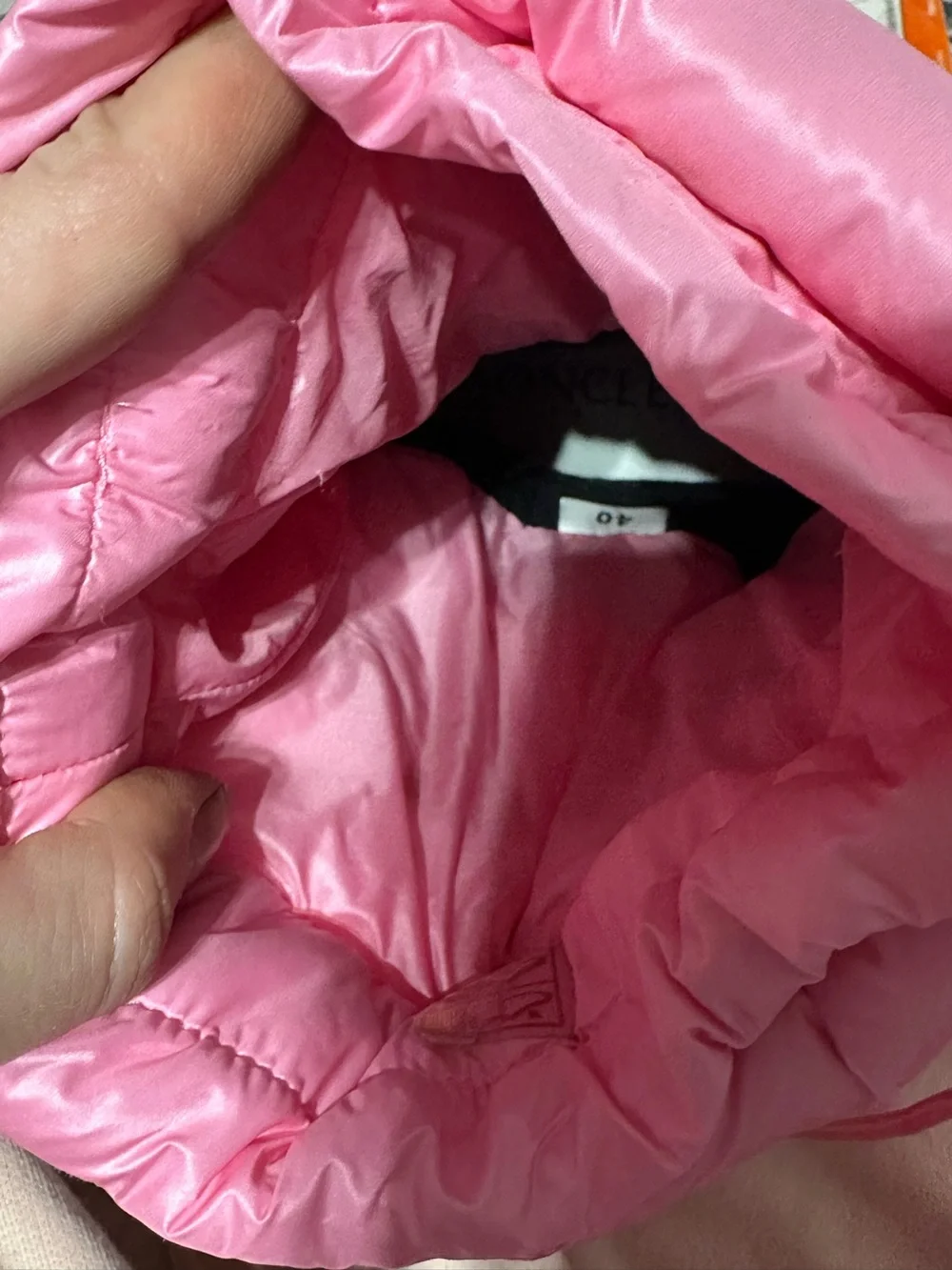 Moncler Gaia Pocket Mid Snow Boot pink 40 10